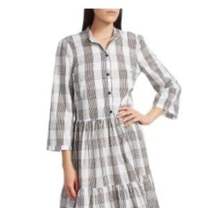 Baum und Pferdgarten Alexine Plaid Midi Dress